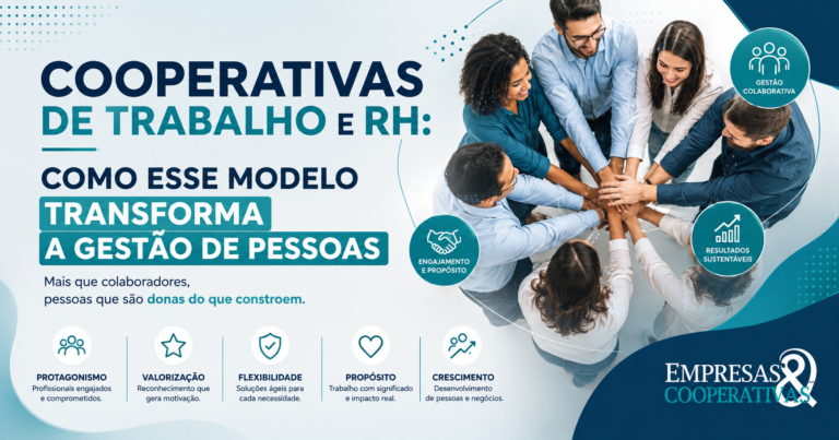 Cooperativas de trabalho oferecem ao RH uma alternativa estratégica para organizar a prestação de serviços com autonomia, segurança jurídica e alinhamento à legislação cooperativista — sem os vínculos e riscos do modelo tradicional.
