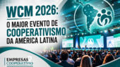 O WCM 2026 — World Coop Management — acontece nos dias 19 e 20 de outubro no Minascentro, em Belo Horizonte, e reúne lideranças do cooperativismo da América Latina para dois dias de conteúdo sobre gestão, inovação, inteligência artificial e liderança cooperativista.